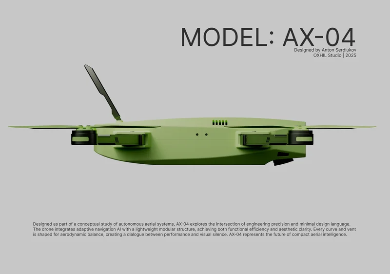 AX–04 — side view and concept overview